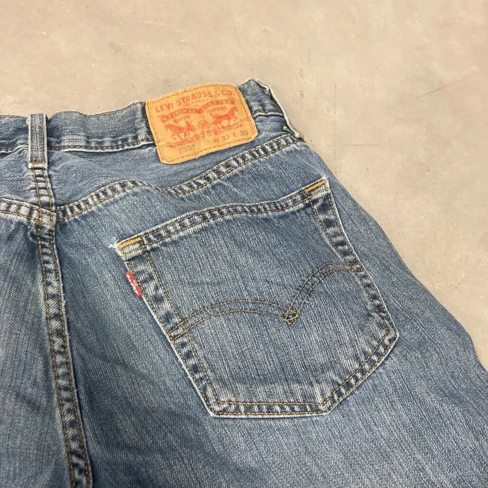 Baggy Y2K Levis 559 Jeans 33x27